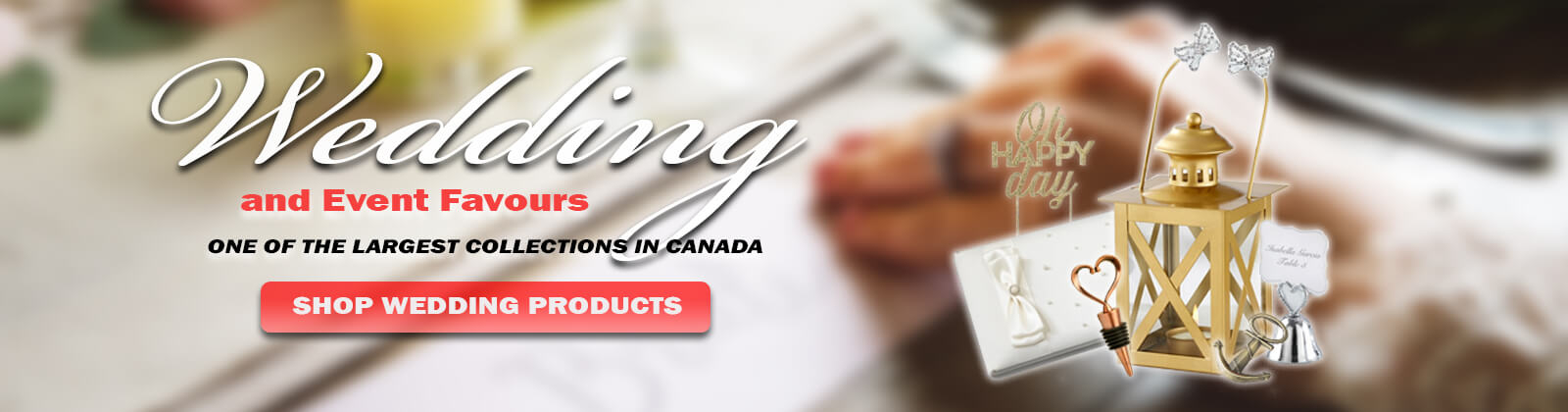 Rich Media Element - Wedding and Event Favours